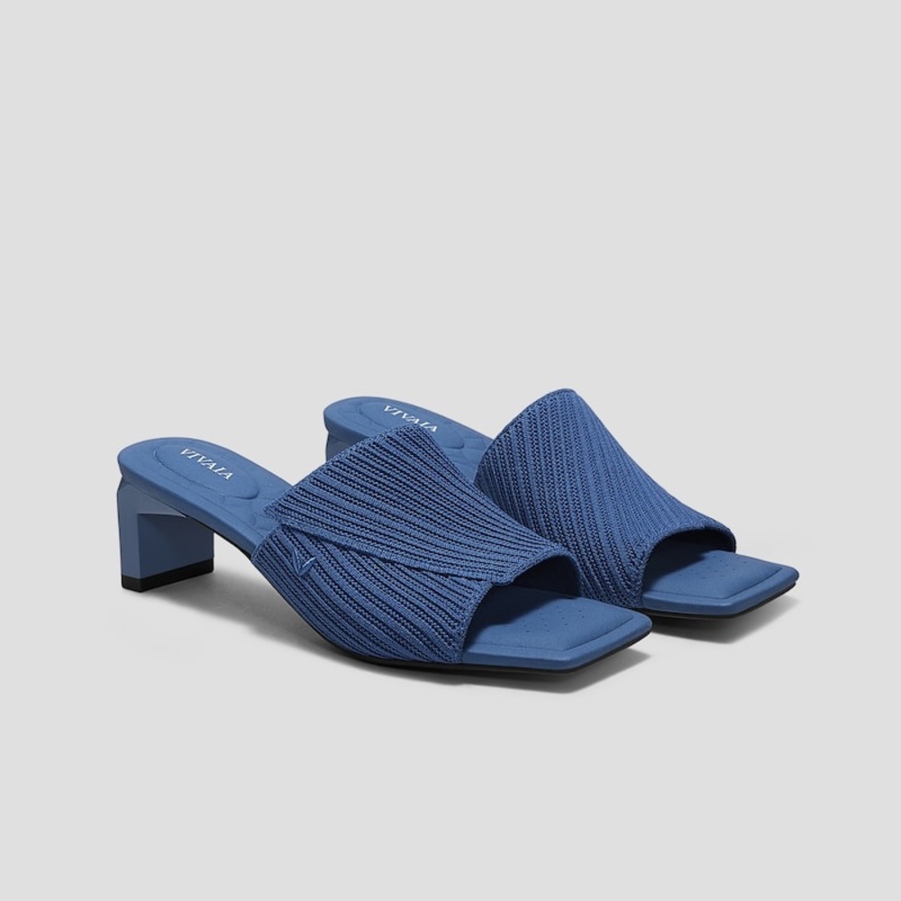 VIVAIA Square-Toe Block Heel Sandals - Picture 3 of 13